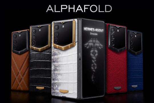 Vertu发布Alphafold折叠屏手机 主打高管人群与企业级AI代理