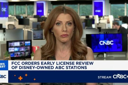 FCC提前启动对迪士尼ABC广播许可证的审查