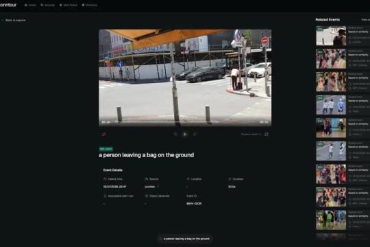 视频监控初创公司Conntour获700万美元种子轮融资 推出面向安防的视频AI搜索平台