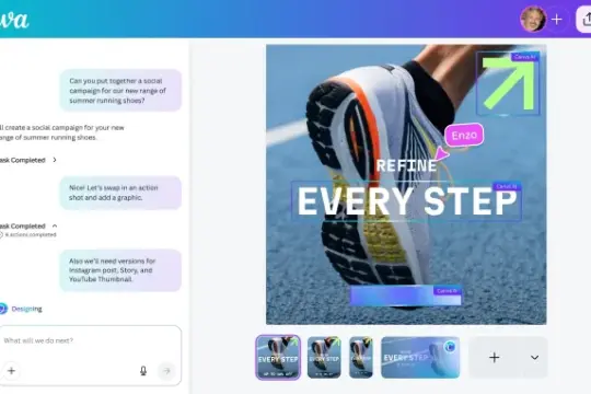 Canva 推出升级版 AI 助手 支持多工具协同生成可编辑设计