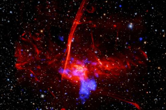 天文学家在银河系中心附近识别出疑似超新星遗迹