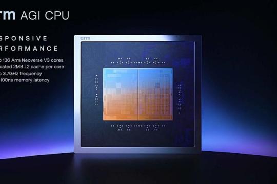 Arm 发布首款自研数据中心处理器「Arm AGI CPU」，面向复杂代理型 AI 工作负载