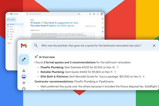 谷歌在 Gmail 推出新一轮人工智能功能 强化邮件与 Gemini 生态联动