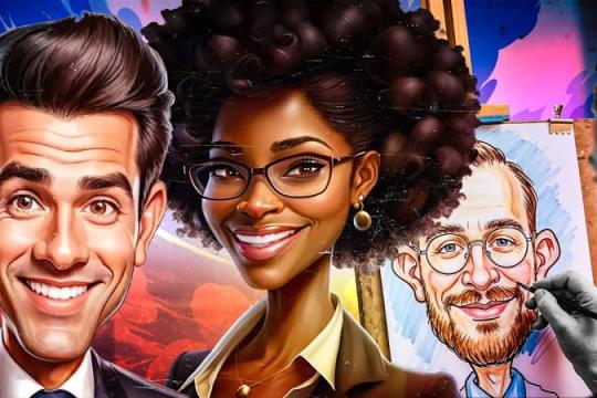 AI漫画头像走红社交媒体 引发隐私与技术应用关注