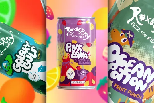 Garage Beer创始人推儿童苏打水品牌 Roxberry 主打“更健康”与高糖感视觉