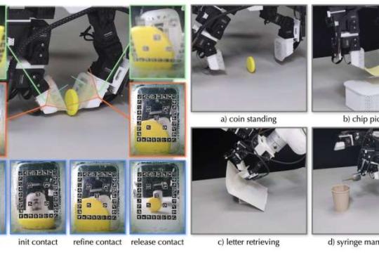 FingerEye桥接触觉与视觉，增强机器人接触前后操作能力