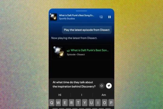 Spotify推出个性化播客生成功能并上线AI问答服务