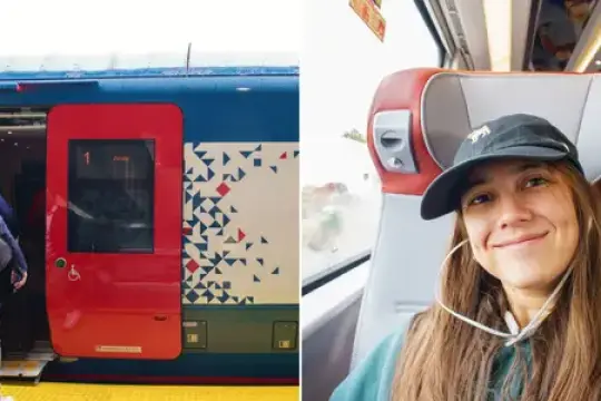 我预订了Amtrak Acela列车的一等舱座位，花费450美元却不值