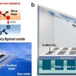 高效太阳能蒸发器：仅靠阳光将海水快速转化为饮用水
