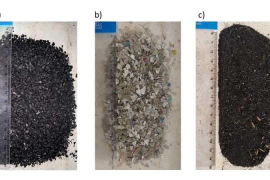 用稻壳灰、废PET与轮胎橡胶部分替代砂的可持续混凝土研究