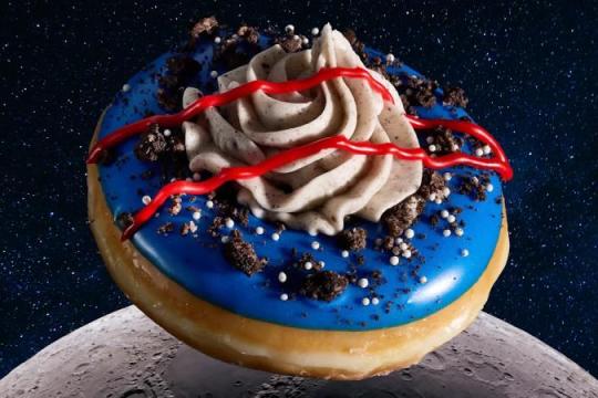 NASA阿尔忒弥斯二号发射在即 Krispy Kreme推限时纪念甜甜圈