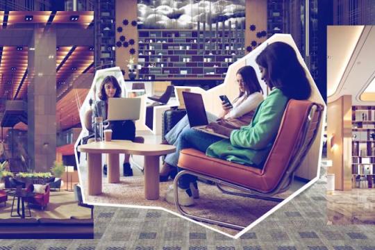 “酒店办公”兴起：远程办公人员寻找居家之外的新空间