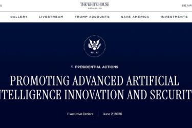 特朗普签署强化 AI 网络防御的总统令：前沿模型须最早提前 30 天接受联邦审查