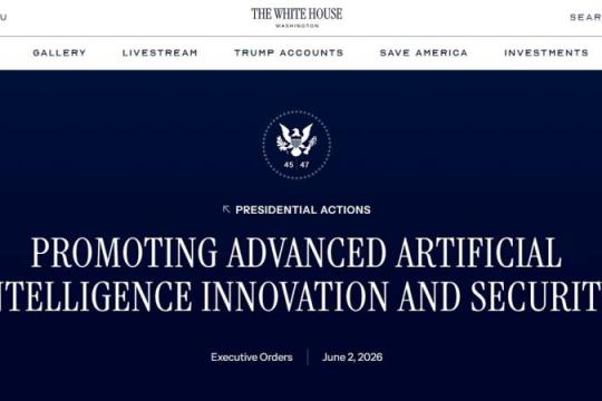特朗普签署强化 AI 网络防御的总统令：前沿模型须最早提前 30 天接受联邦审查