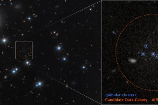 天文学家在英仙座星系团发现暗星系候选体 CDG-2