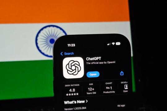 OpenAI：印度成 ChatGPT 图像 2.0 最大市场 全球整体增幅有限