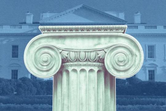 特朗普任命美术委员会主席建议将白宫门廊改为科林斯柱式