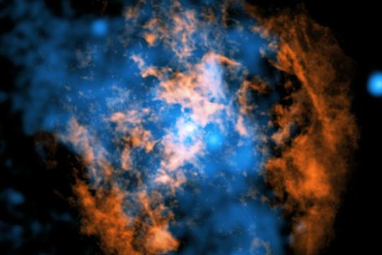天文学家确认银河系中心黑洞长期吹出炽热“宇宙风”
