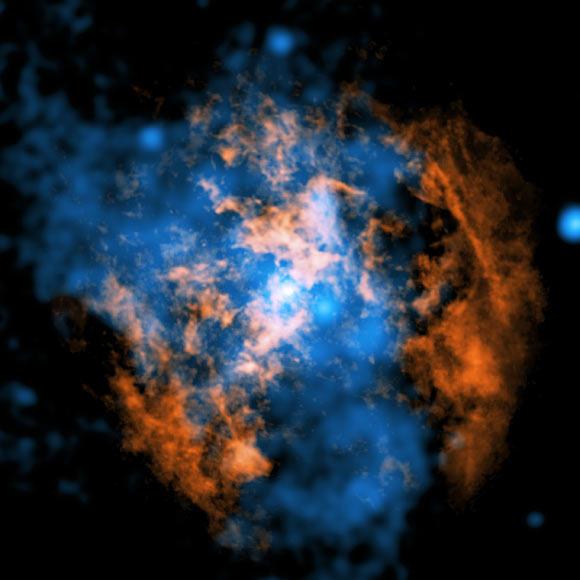 天文学家确认银河系中心黑洞长期吹出炽热“宇宙风”