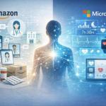 亚马逊与微软先后发布个人健康AI服务：围绕就医路径与健康数据整合展开竞争