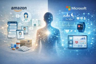 亚马逊与微软先后发布个人健康AI服务：围绕就医路径与健康数据整合展开竞争