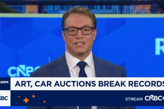 在地缘局势紧张背景下 艺术品与经典汽车拍卖成交额逾6亿美元