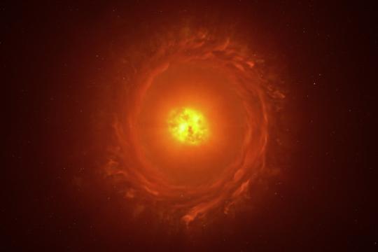 研究称大麦哲伦星云极端红超巨星WOH G64出现罕见高温跃迁