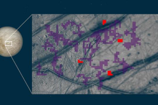 研究称欧罗巴表面首次确认存在含氨化合物