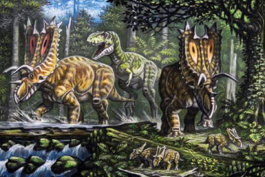 研究称新墨西哥发现距今7400万年的巨型暴龙类化石