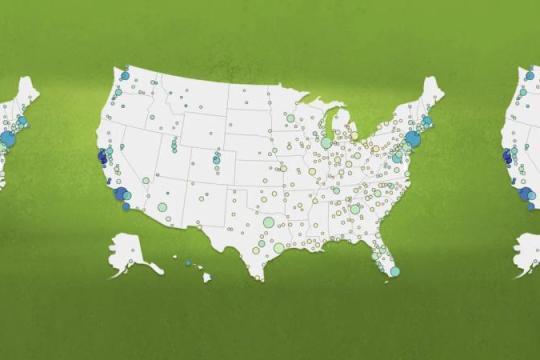 报告：购置典型美国家庭住房所需收入六年内上涨近八成