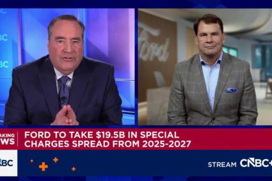 福特电动车负责人将离职，推出新架构整合产品与工业化