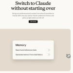 Anthropic推出「记忆迁移」功能：一键把其他AI的偏好与工作流搬到Claude