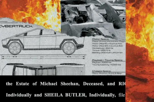 特斯拉Cybertruck致命火灾事故引发设计缺陷争议